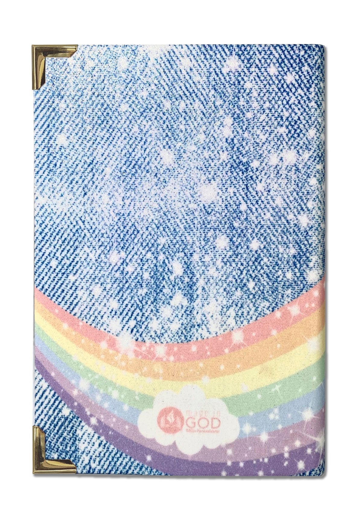Bíblia Infantil Glitter Arco-Íris